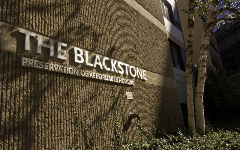 The Blackstone Apartments Preservation of Affordable Housing
