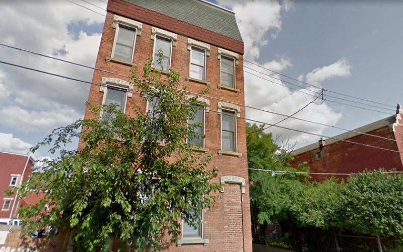 Baymiller Apartments brick exterior