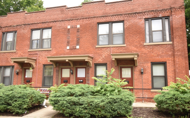 Kerper Apartments exterior entrances