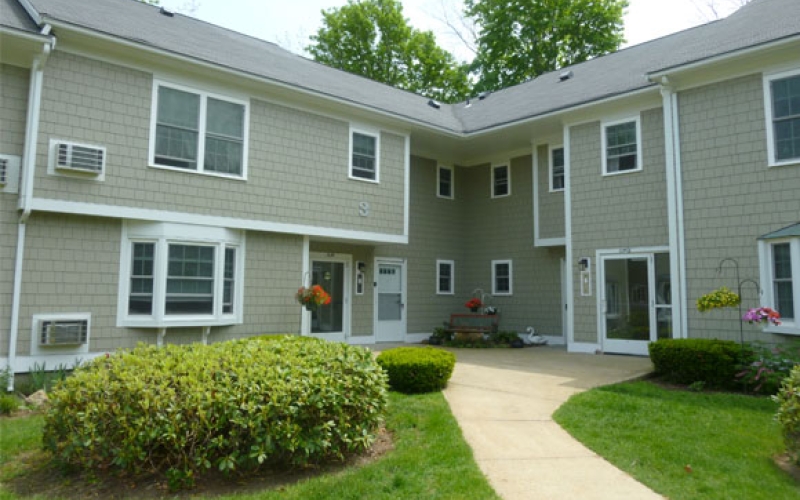 Rock Harbor exterior and walkway