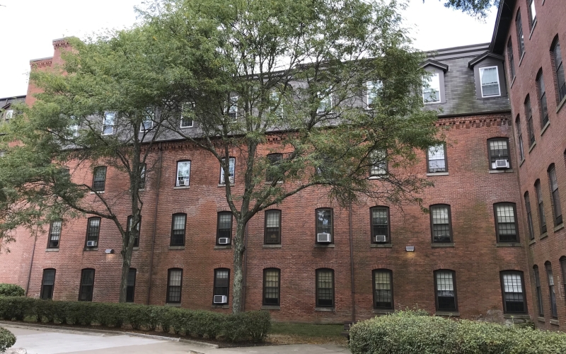 Gardner Terrace courtyard