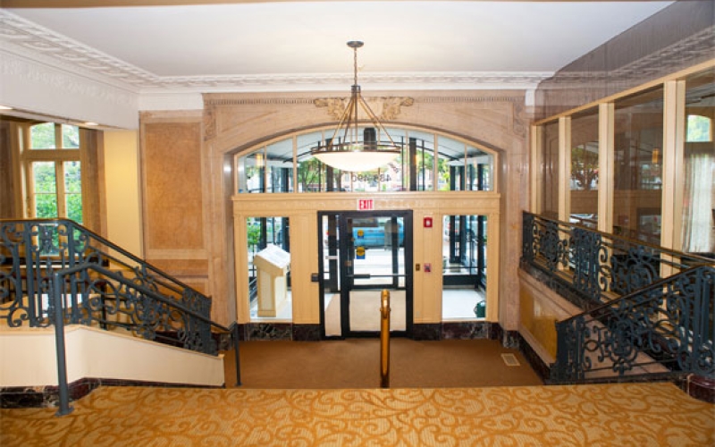 Kenmore Abbey interior entrance lobby