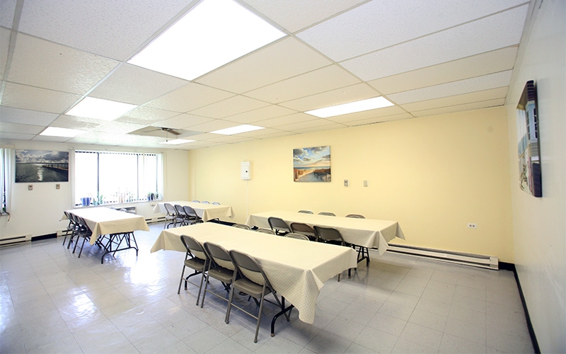 Lafayette Terrace Apartments community room