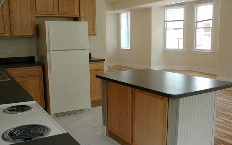 Pendleton Estates unit kitchen