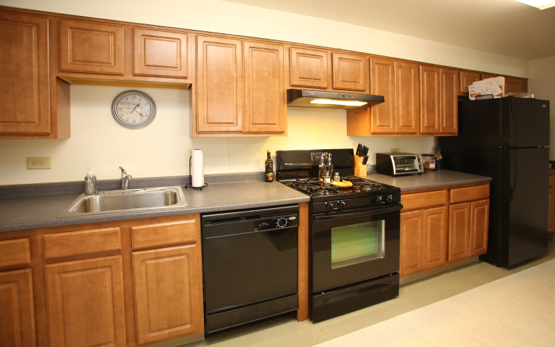 Cromwell Court unit kitchen