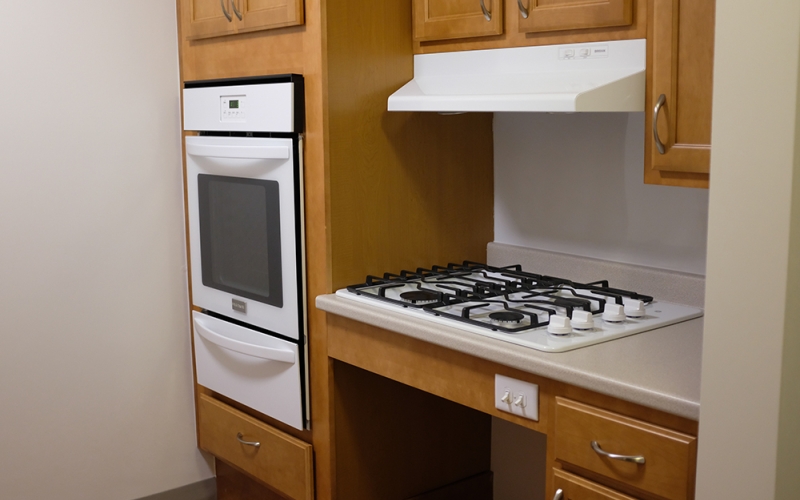 Bedford Village unit kitchen