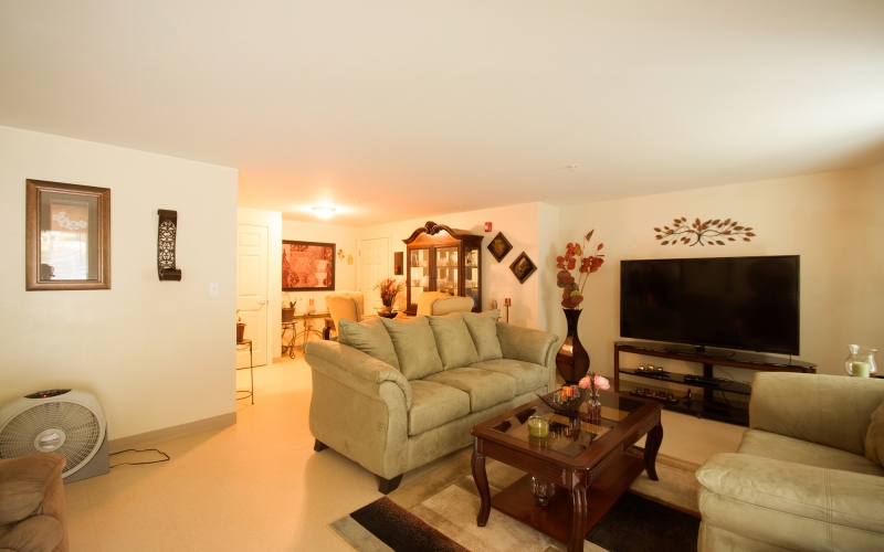 Meadowbrook Apartments unit livingroom