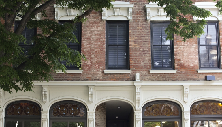 Losantiville Buildings windows