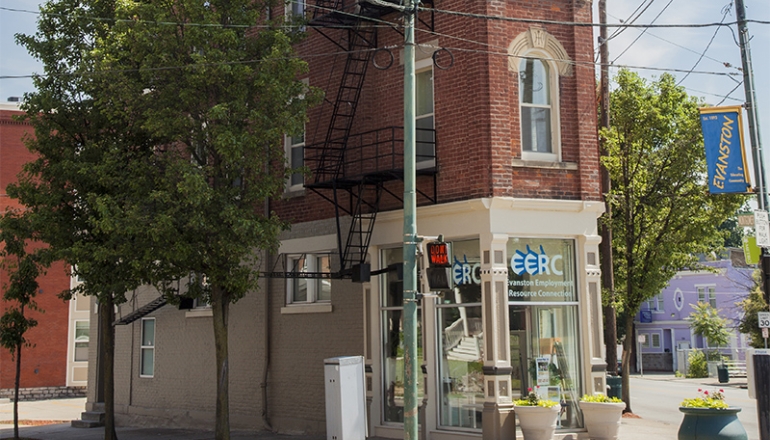 Losantiville Apartments - Evanston Flat Iron building