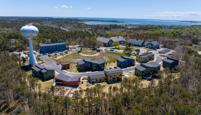 Residences at Lawrence Hill aerial view