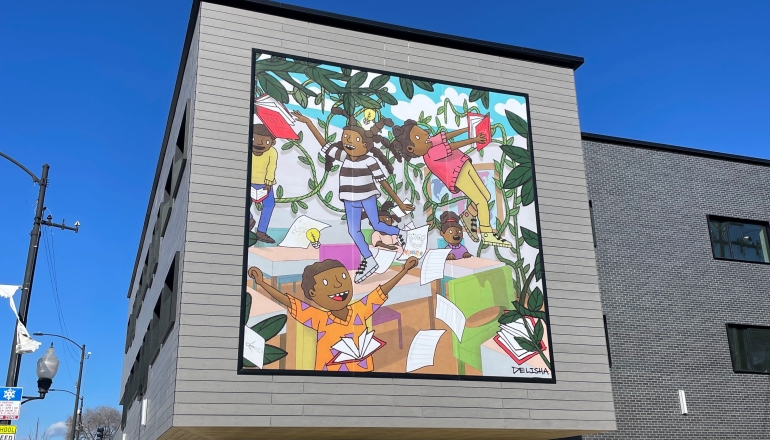 Fifth City Commons Mural