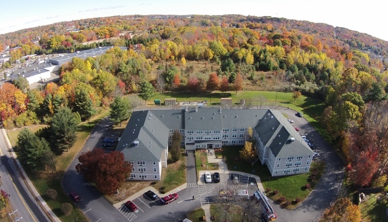 Torringford West Apartments view from above