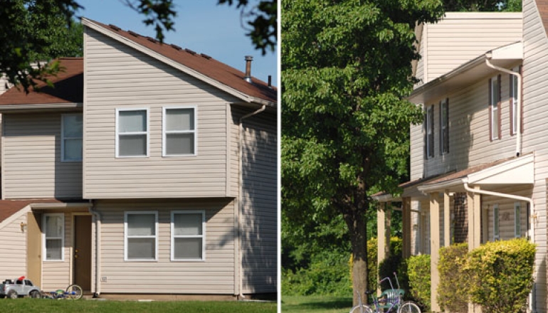 Woodlen Place exterior details
