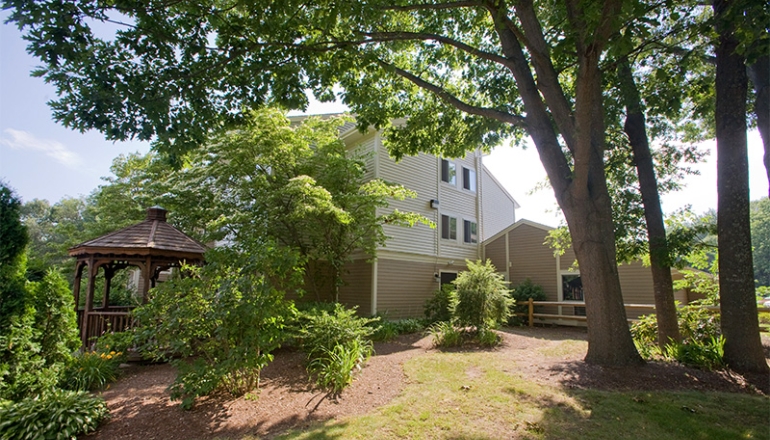Heritage Village exterior and trees
