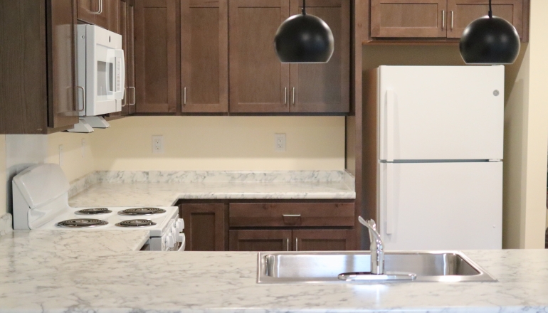 LeClair Village kitchen