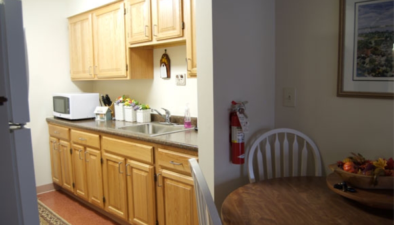 Heritage Village unit kitchen