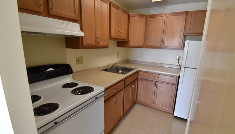 Riverview unit kitchen