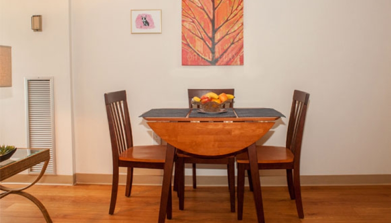 Kenmore Abbey unit dining room