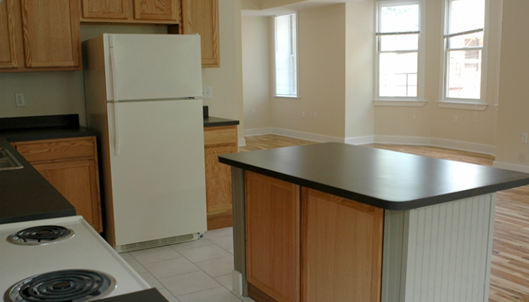 Pendleton Estates unit kitchen