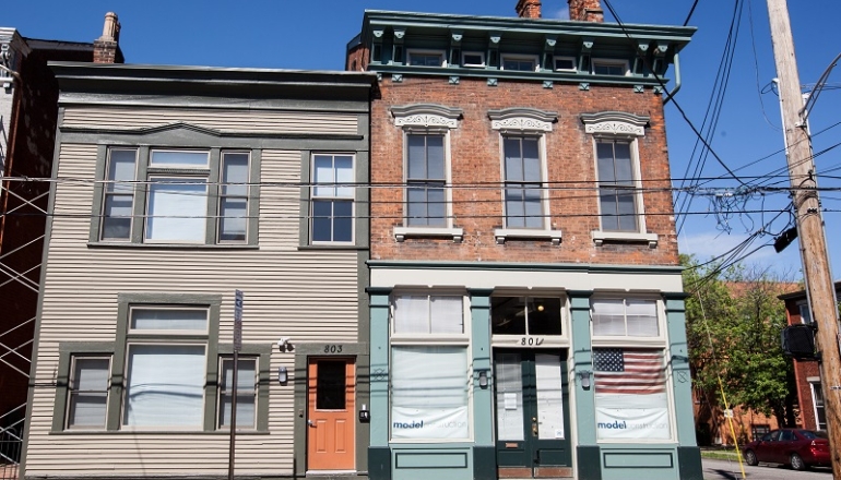 Front building facade