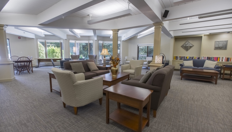 Machado House common room