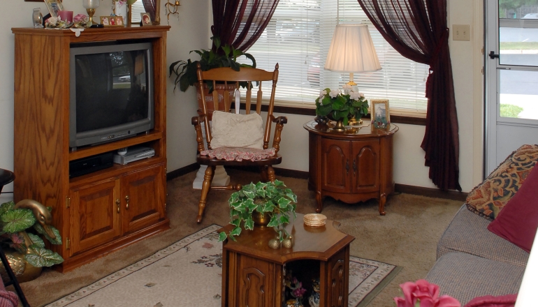 Monroe Estates living room