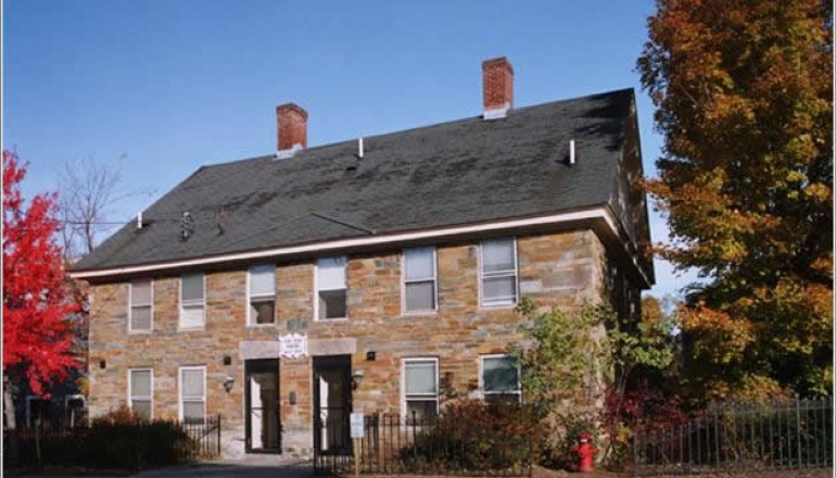 Sugar River Mills exterior stone building