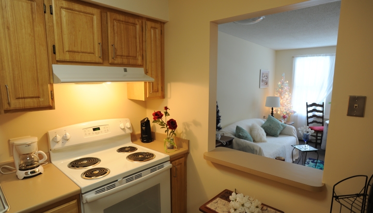 Torringford West Apartments apartment kitchen