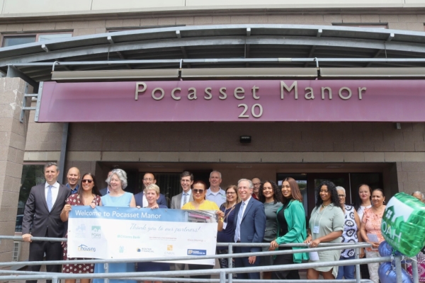 Pocasset Manor renovations groundbreaking