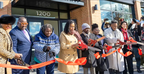 Ribbon Cutting of The Asberry