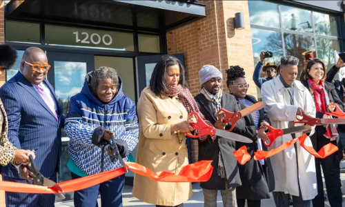 Ribbon Cutting of The Asberry