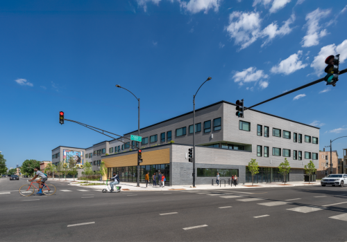 Exterior of Fifth City Common